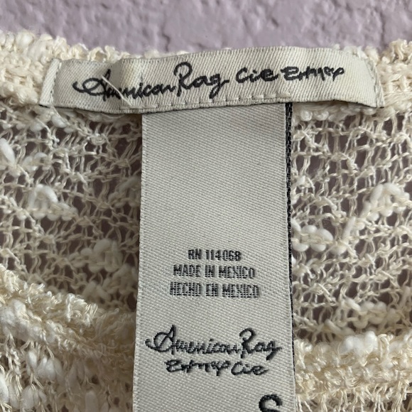 American Rag Mesh/Lace Shirt - Picture 3 of 4